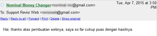 testimoni kepuasan pelanggan velocity developer