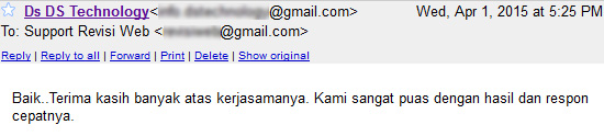 testimoni kepuasan pelanggan velocity developer