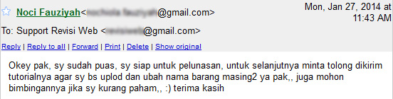 testimoni kepuasan pelanggan velocity developer
